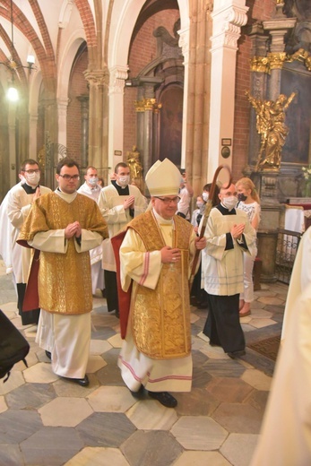 Błogosławieństwo nowych lektorów i ceremoniarzy