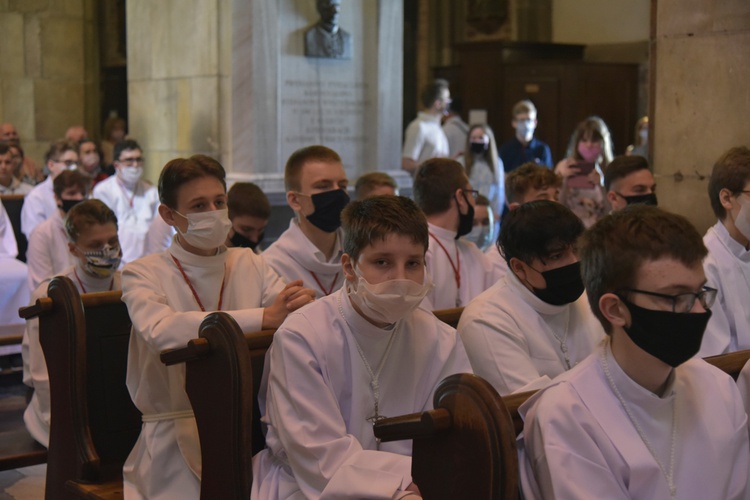 Błogosławieństwo nowych lektorów i ceremoniarzy