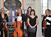 W muzeum wystąpili Apertus Quartet i sopranistka Aleksandra Borkiewicz.
