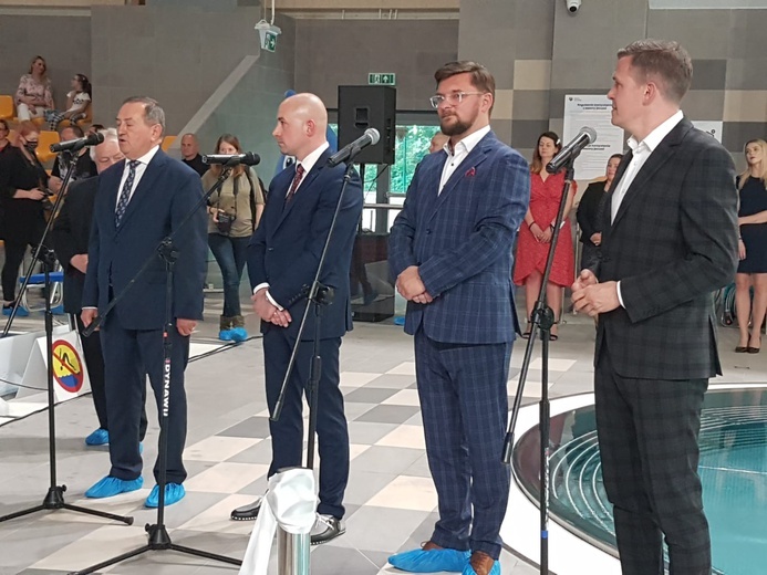 Basen w katowickiej dzielnicy Szopienice-Burowiec