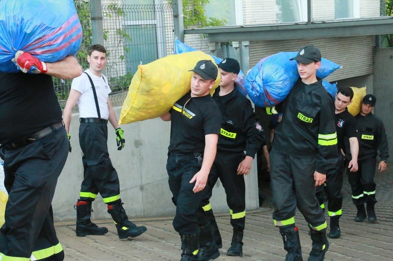 Strażacka pomoc dla hospicjum