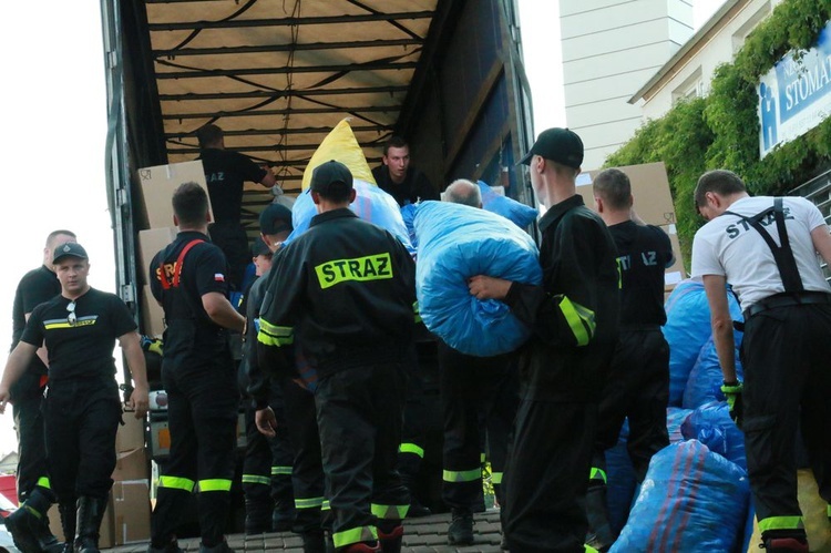 Strażacka pomoc dla hospicjum