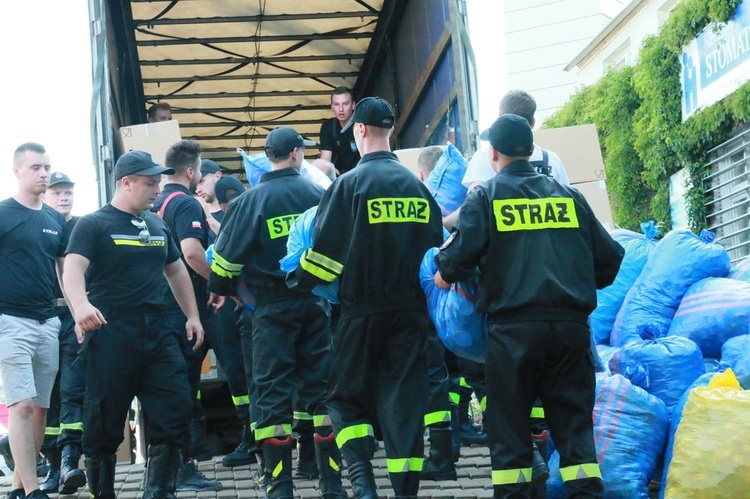 Strażacka pomoc dla hospicjum