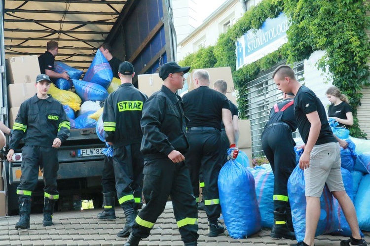 Strażacka pomoc dla hospicjum