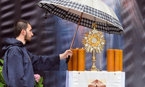 Uroczystość Bożego Ciała
w Koszalinie.
11.06.2020 Koszalin