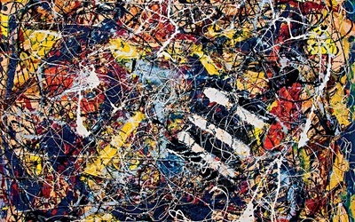 Jackson Pollock,  „Numer 17a”