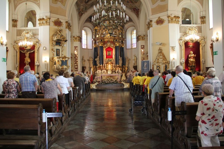 Pielgrzymka chorych i cierpiących oraz służby zdrowia do Rokitna