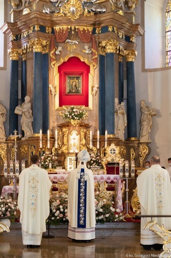 Pielgrzymka chorych i cierpiących oraz służby zdrowia do Rokitna