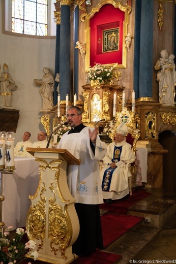 Pielgrzymka chorych i cierpiących oraz służby zdrowia do Rokitna