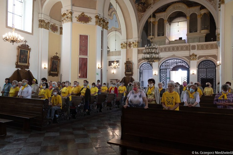 Pielgrzymka chorych i cierpiących oraz służby zdrowia do Rokitna