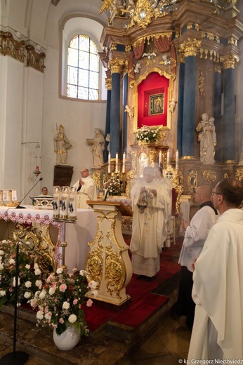 Pielgrzymka chorych i cierpiących oraz służby zdrowia do Rokitna