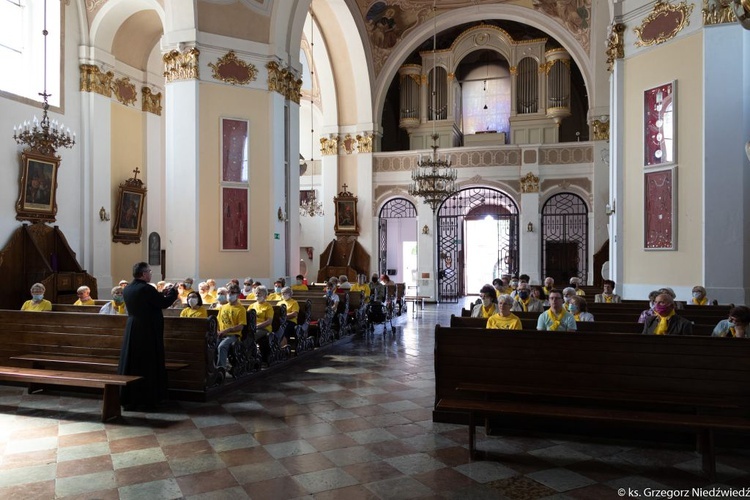 Pielgrzymka chorych i cierpiących oraz służby zdrowia do Rokitna