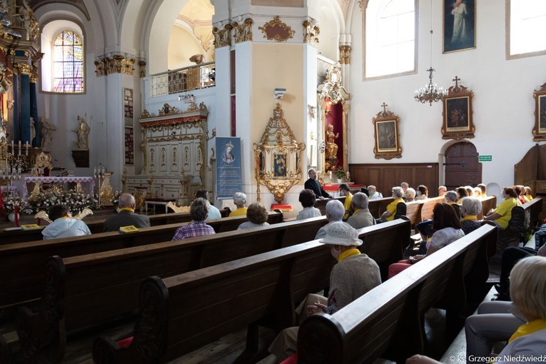 Pielgrzymka chorych i cierpiących oraz służby zdrowia do Rokitna