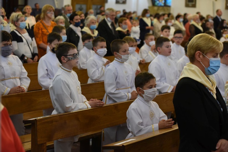 Straż Honorowa w Chomranicach