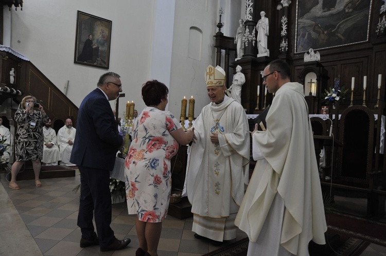 Pułtusk. Spotkanie bp. Piotra Libery ze wspólnotą Domowego Kościoła