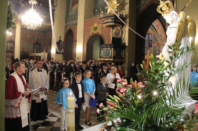 Pilzno. Powitanie św. Michała Archanioła