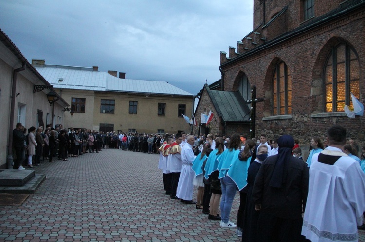 Pilzno. Powitanie św. Michała Archanioła