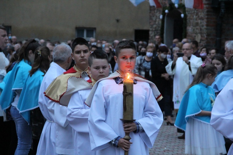 Pilzno. Powitanie św. Michała Archanioła