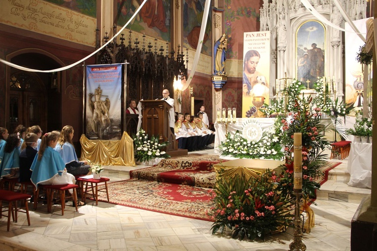 Pilzno. Powitanie św. Michała Archanioła