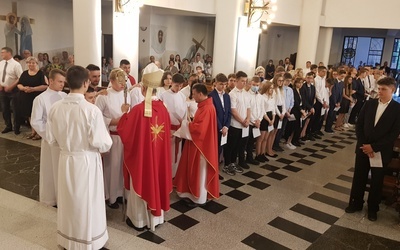 Bierzmowanie w parafii św. Brata Alberta w Puławach