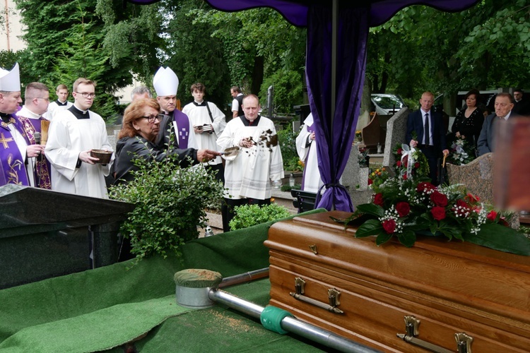 Pogrzeb śp. Mieczysława Adamczyka