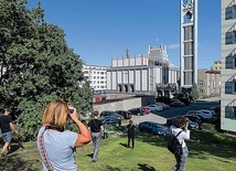 ▲	Świątynia w Śródmieściu jest jedną z najcharakterystyczniejszych budowli w mieście.