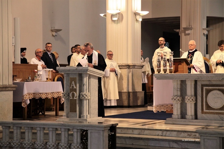 Mszy św. przewodniczył ks. Jan Sikorski.