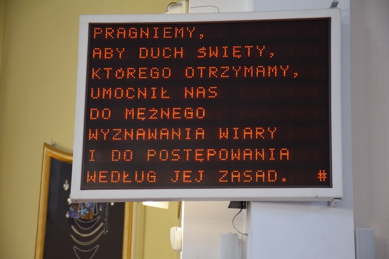 Bierzmowanie w Dobrej