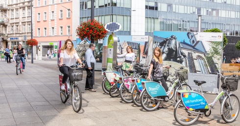 Katowice. 7 nowych wypożyczalni rowerów