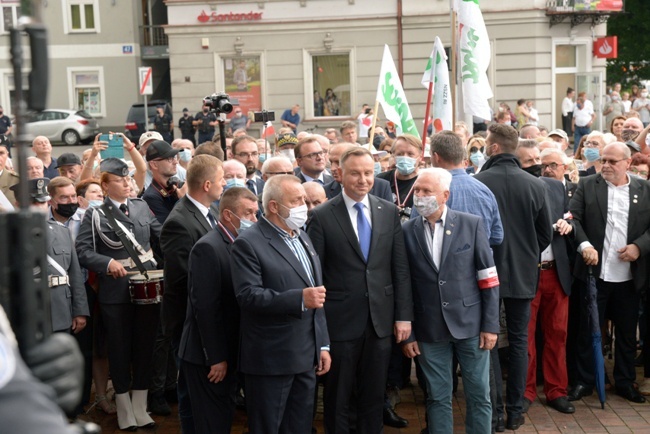 Prezydent Andrzej Duda w Radomiu