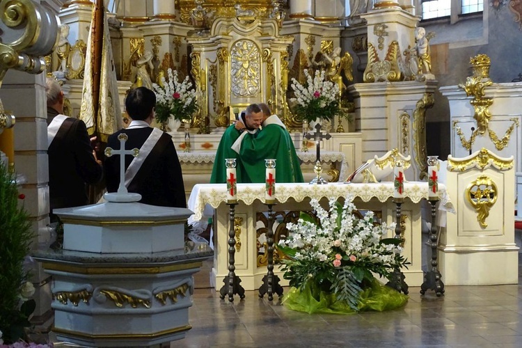 Pożegnanie o. Aleksego we Wschowie 