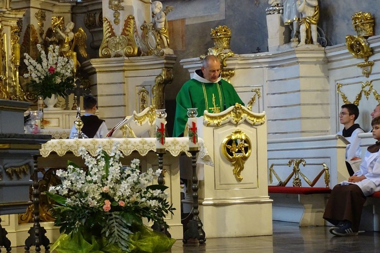 Pożegnanie o. Aleksego we Wschowie 