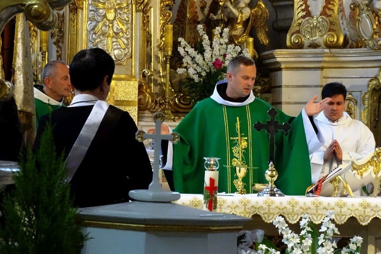 Pożegnanie o. Aleksego we Wschowie 