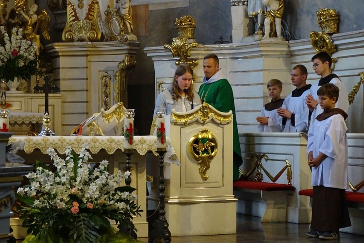 Pożegnanie o. Aleksego we Wschowie 