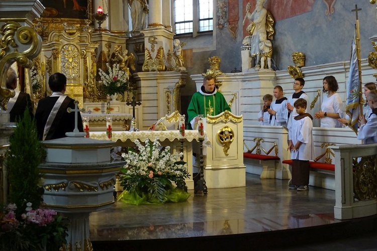 Pożegnanie o. Aleksego we Wschowie 