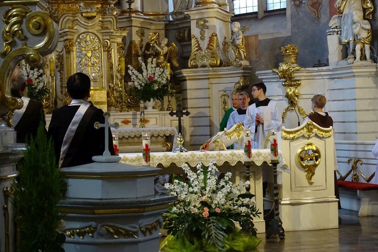 Pożegnanie o. Aleksego we Wschowie 