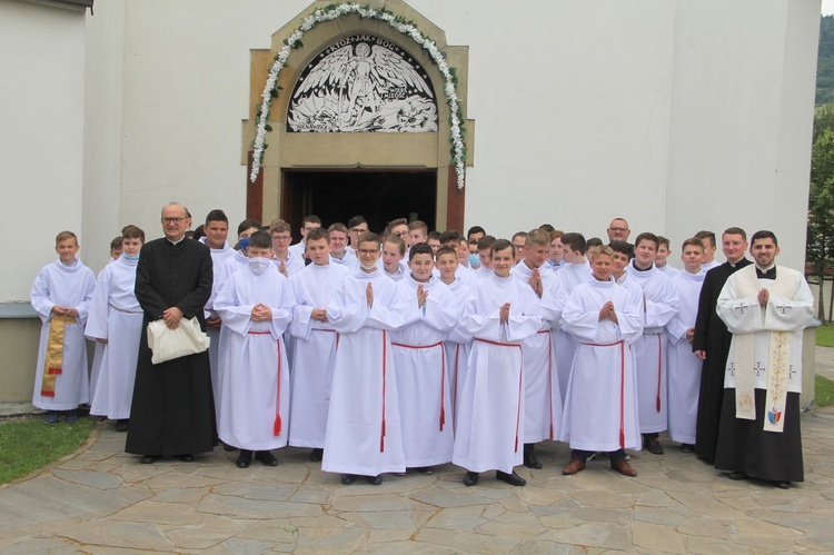 Błogosławieństwo lektorów w Ujanowicach