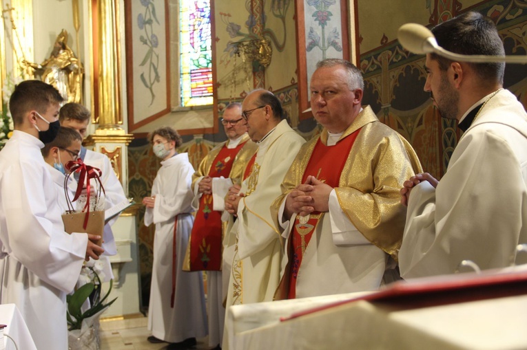 Błogosławieństwo lektorów w Ujanowicach