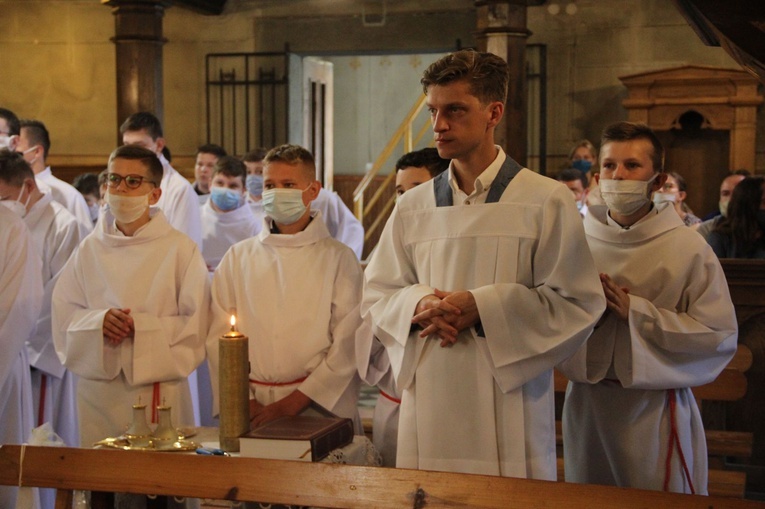 Błogosławieństwo lektorów w Ujanowicach