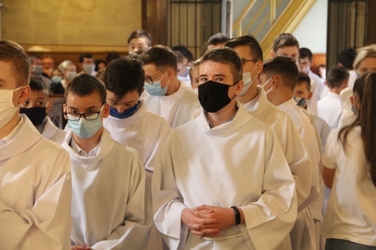 Błogosławieństwo lektorów w Ujanowicach
