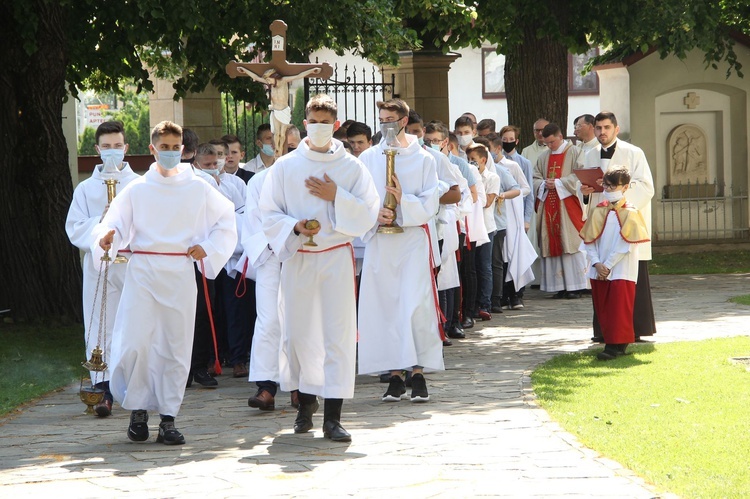 Błogosławieństwo lektorów w Ujanowicach