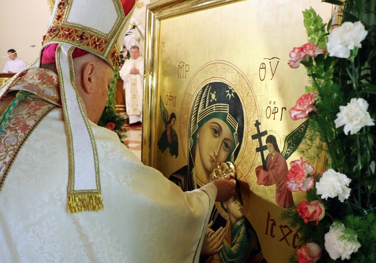 Koronacja obrazu Matki Bożej Nieustającej Pomocy w Bolesławcu