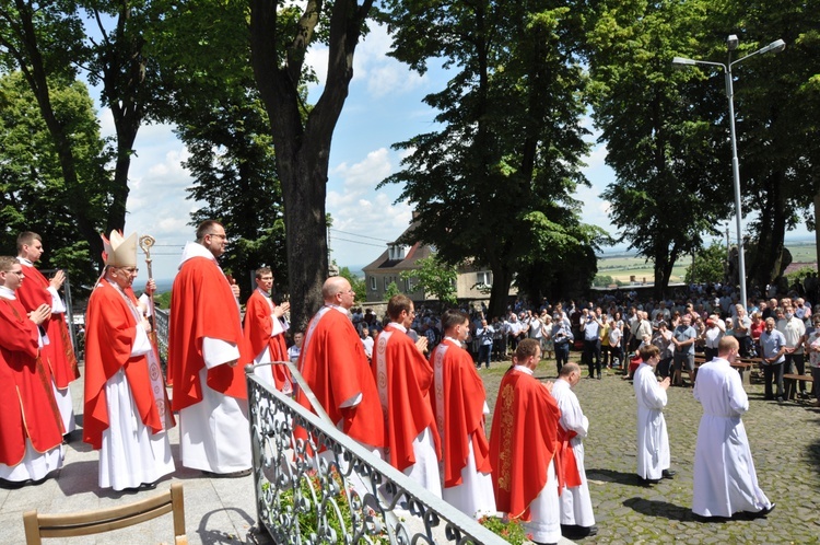 Pielgrzymka mężczyzn i młodzieńców na Górę Świętej Anny