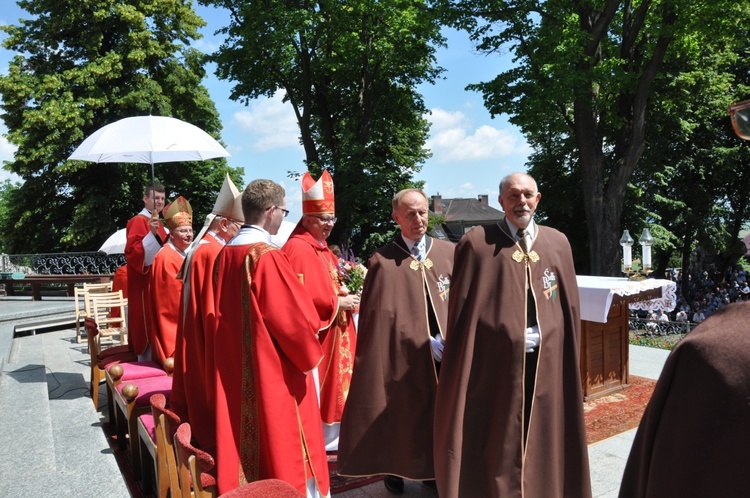 Pielgrzymka mężczyzn i młodzieńców na Górę Świętej Anny