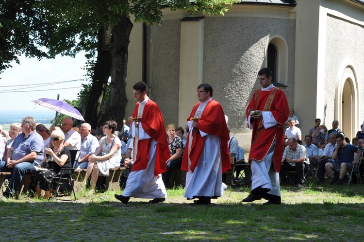 Pielgrzymka mężczyzn i młodzieńców na Górę Świętej Anny