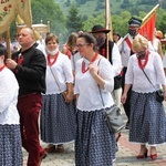 Wprowadzenie relikwii bł. ks. Jerzego Popiełuszki w Rycerce Górnej