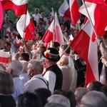 Wieczór wyborczy Andrzeja Dudy w Łowiczu