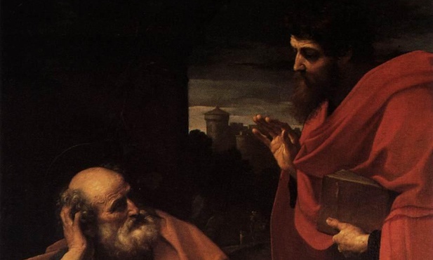 Guido Reni "Św. Piotr i św. Paweł", olej na płótnie, 1605 r., Pinakoteka Brera, Mediolan