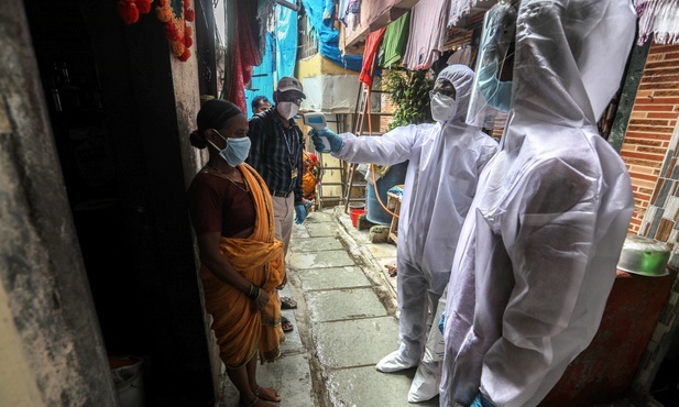 Prawie 20 tys. zakażonych koronawirusem w poniedziałek w Indiach