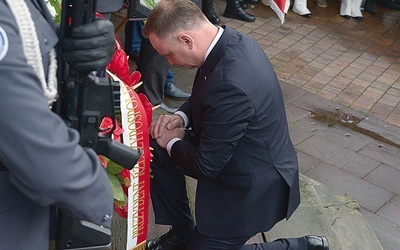 ▲	– Nie mogłem nie być dzisiaj w Radomiu – powiedział Andrzej Duda.